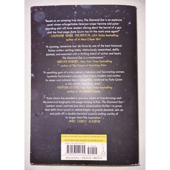 The Diamond Eye by Kate Quinn - Picture 3 of 4